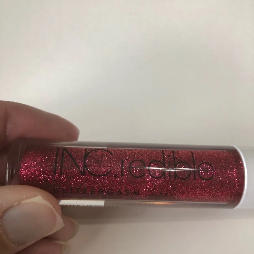 INCredible Red Glitter Lip Gloss